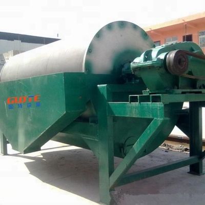 Precisión separador de tambor magnético húmedo con imán permanente 1-220 t/h Capacidad