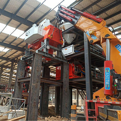 Separador magnético de alta intensidad de 8-35 t/h de capacidad para mineral de manganeso 220V/380V