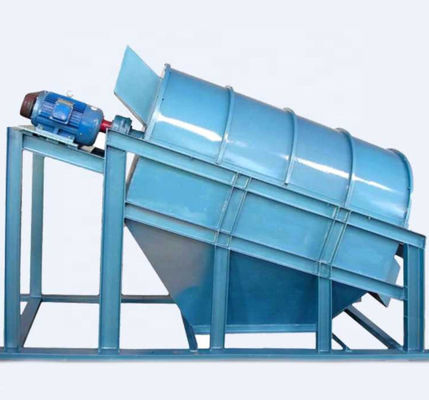 50Tph Mineros Cerámica Lavado del suelo Separador de proceso Máquina de minería Pantalla de tambor de diamante