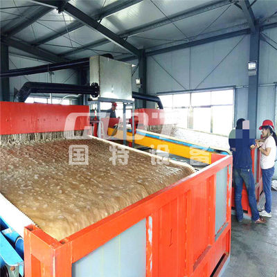 Separador magnético húmedo de metales no ferrosos y de sílice con una concentración de lodo del 10 al 30%